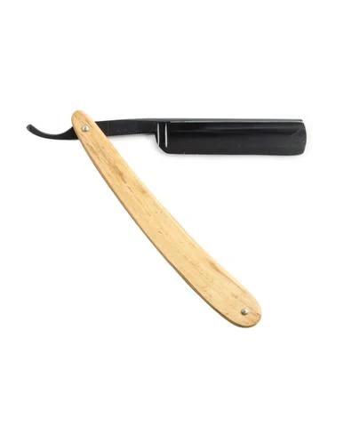 Dovo Diamant Straight Razor, Olivewood Handle - Carbon Steel / Full Hollow