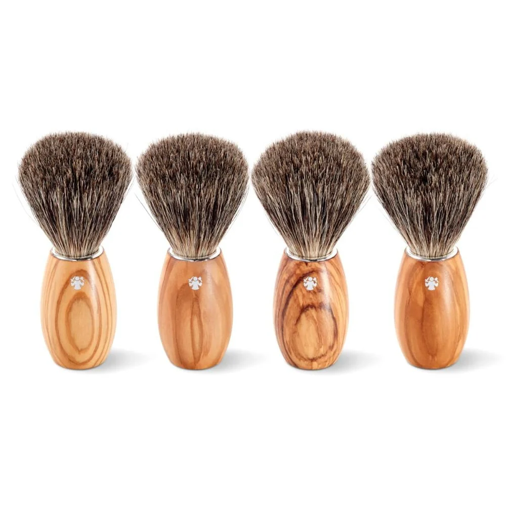 Dovo Olive Wood Shaving Brush - Image 5