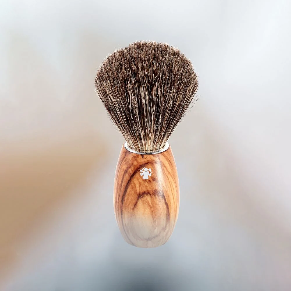Dovo Olive Wood Shaving Brush - Image 6