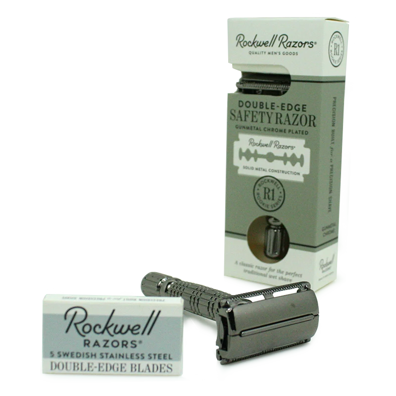 Rockwell Razors R1 Double Edge Razor - Gunmetal