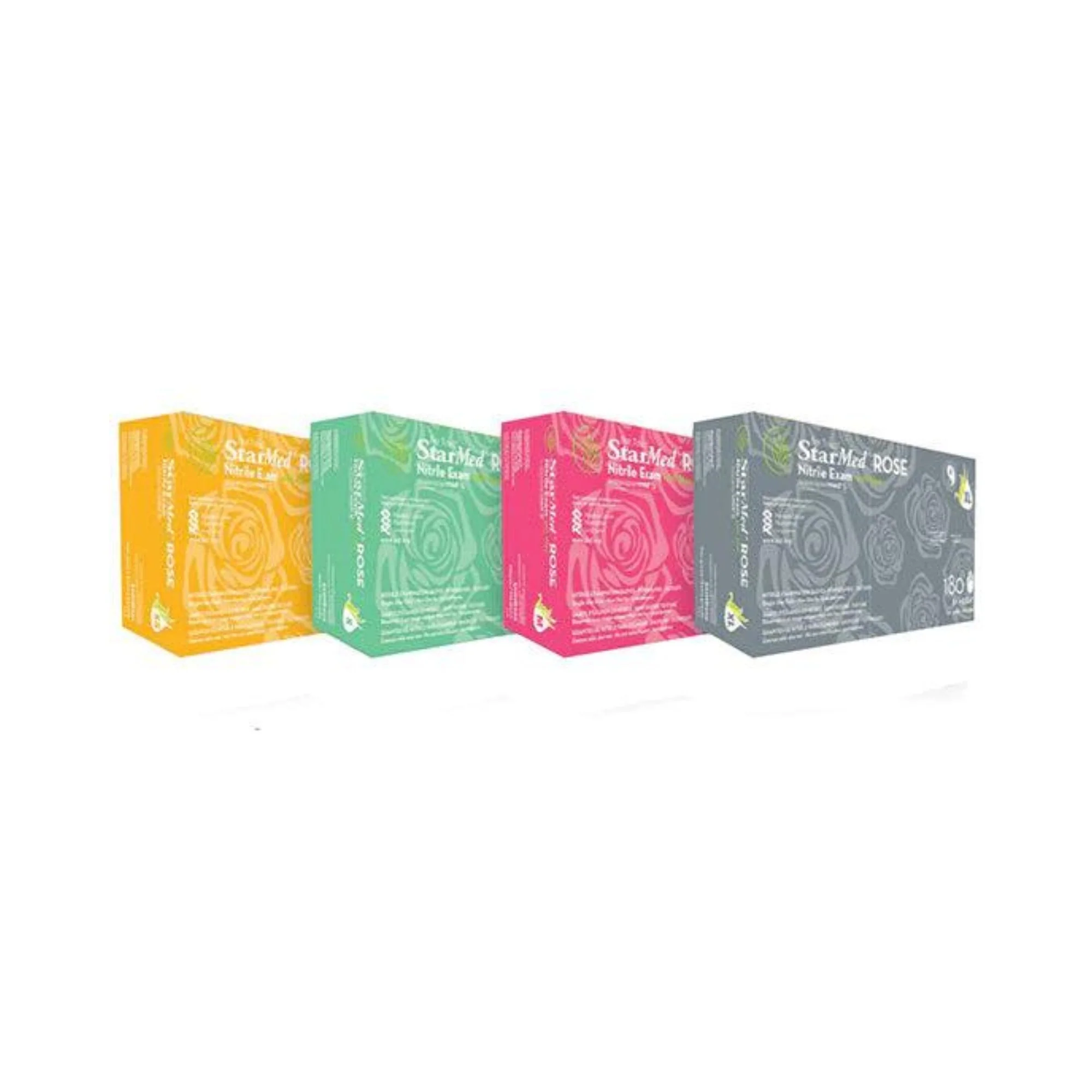 Best Touch StarMed rose Exam Nitrile Small 200 Gloves/box - Image 3